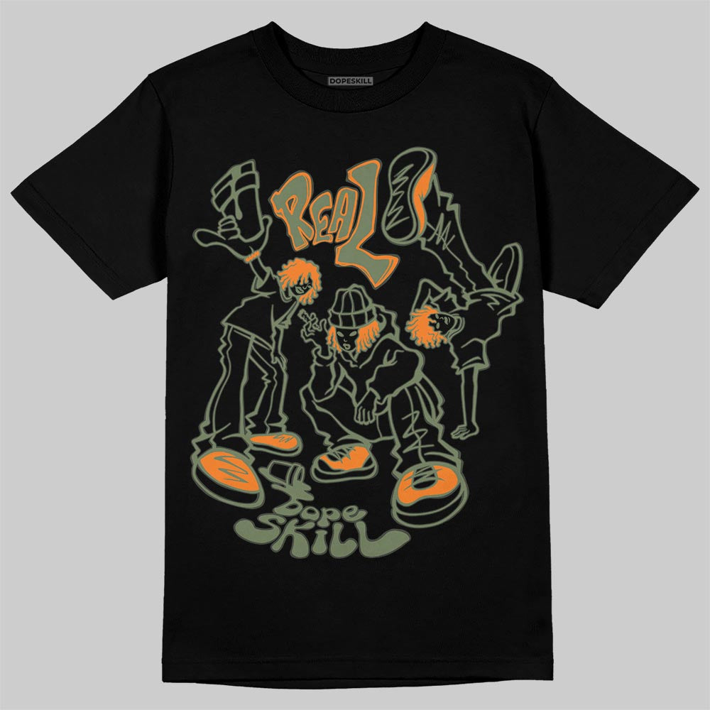 Jordan 4 Retro OG SP Undefeated (2025) DopeSkill T-Shirt Real Y2K Players Graphic Streetwear - Black