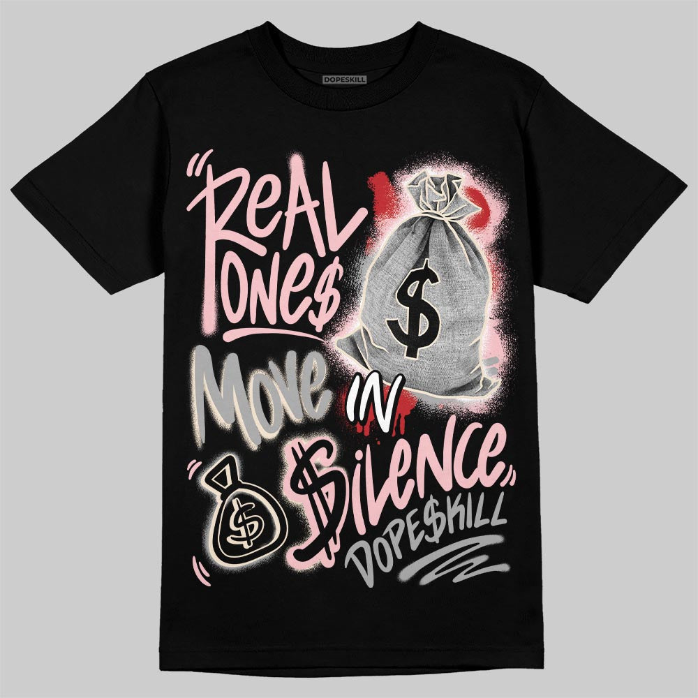 ASICS Gel-Nimbus 10.1 Strawberry DopeSkill T-Shirt Real Ones Move In Silence Graphic Streetwear - Black