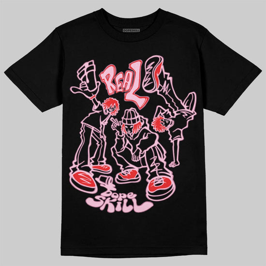 Awake NY x Air Jordan 5 Arctic Pink DopeSkill T-Shirt Real Y2K Players Graphic Streetwear - Black