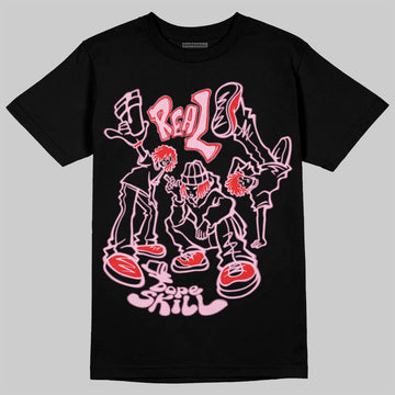 Awake NY x Air Jordan 5 Arctic Pink DopeSkill T-Shirt Real Y2K Players Graphic Streetwear - Black