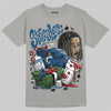 Jordan 12 Retro French Blue (2025) DopeSkill T-Shirt Stressless Graphic Streetwear - Gravel