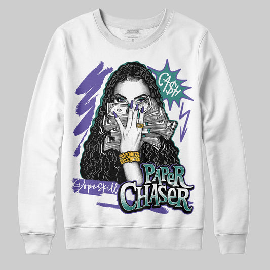 Jordan 5 OG “Grape” DopeSkill Sweatshirt NPC Graphic Streetwear - White