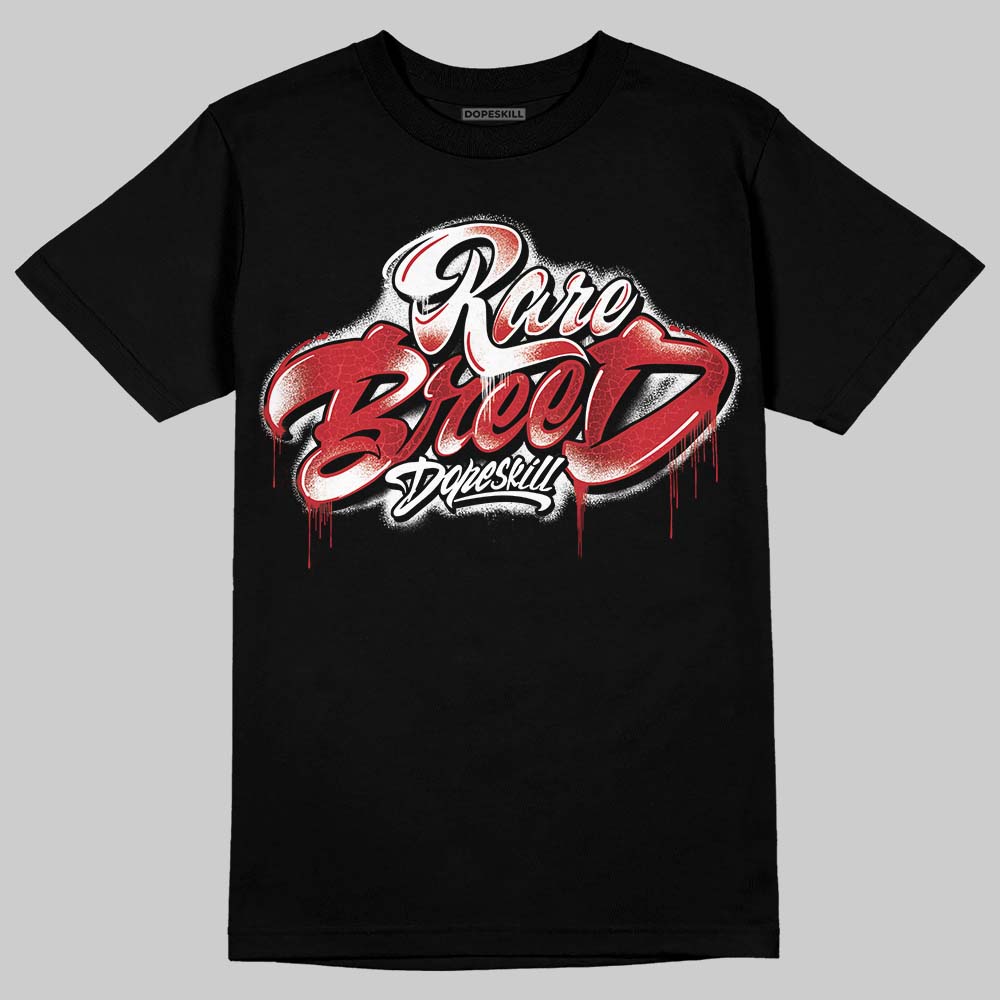 Jordan 1 High OG “Ruby” DopeSkill T-Shirt Rare Breed Type Graphic Streetwear - Black