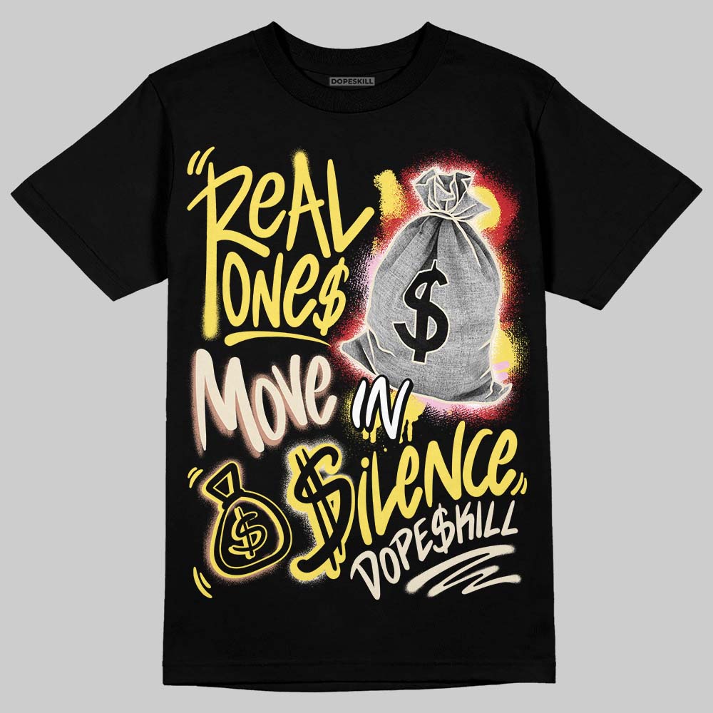 ASICS Gel-Nimbus 10.1 'Banana Split' DopeSkill T-Shirt Real Ones Move In Silence Graphic Streetwear - black