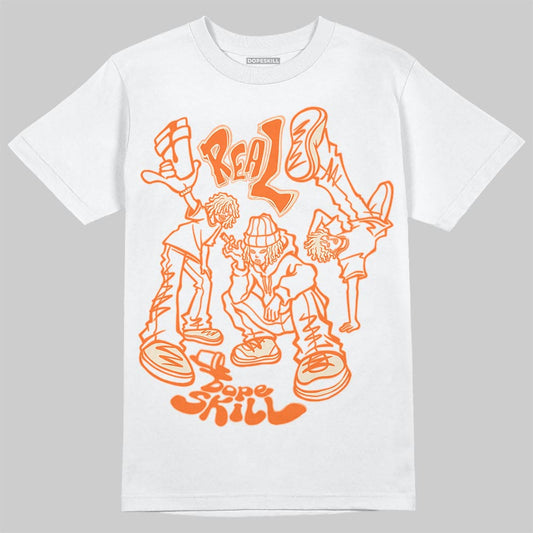 Jordan 3 “Starfish” DopeSkill T-Shirt Real Y2K Players Graphic Streetwear - White