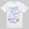 Jordan 3 GS “Cobalt Bliss” DopeSkill T-Shirt Real Y2K Players Graphic Streetwear - White