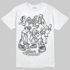 Jordan 10 OG “Steel” DopeSkill T-Shirt Real Y2K Players Graphic Streetwear - White