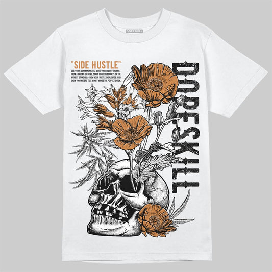 Jordan 14 Golf "US Open" DopeSkill T-Shirt Side Hustle Graphic Streetwear - White