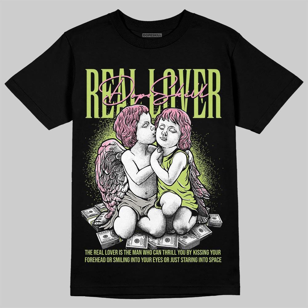Chase B x Travis Scott x Jordan Jumpman Jack DopeSkill T-Shirt Real Lover Graphic Streetwear - black