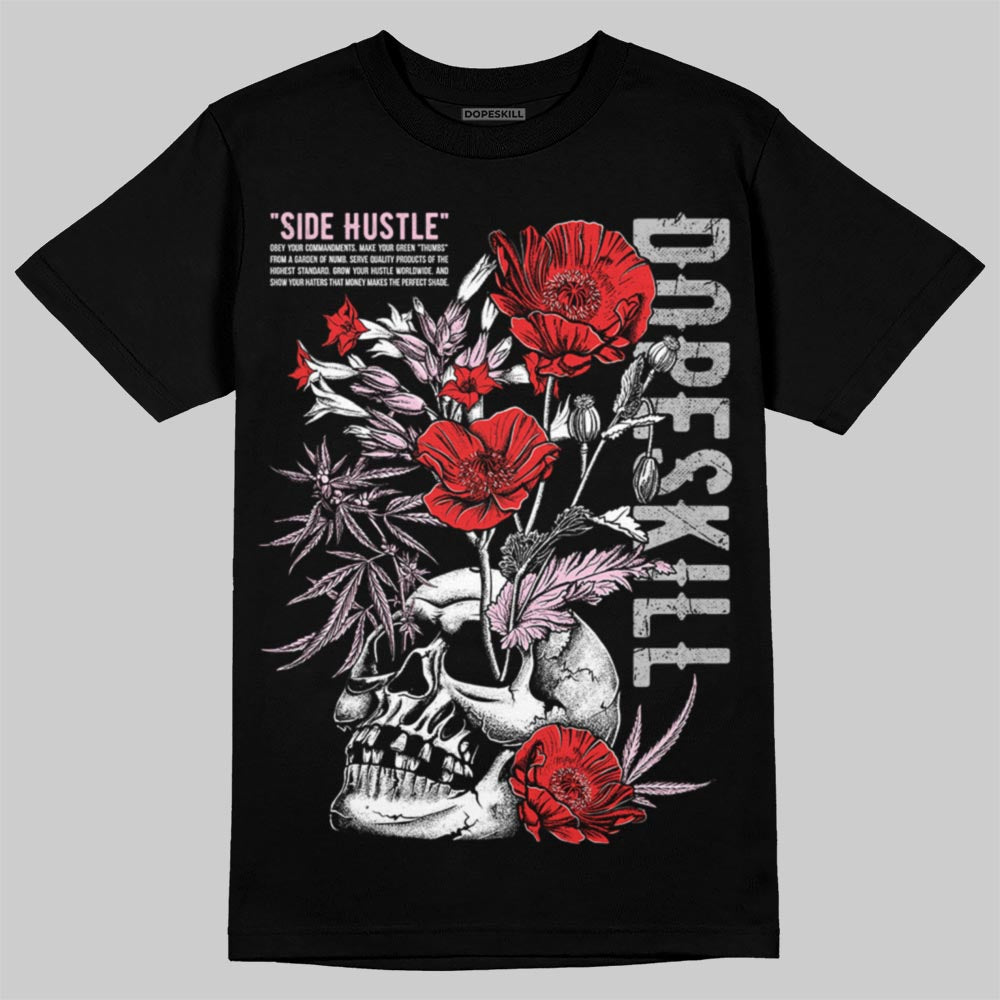 Awake NY x Air Jordan 5 Arctic Pink DopeSkill T-Shirt Side Hustle Graphic Streetwear - Black