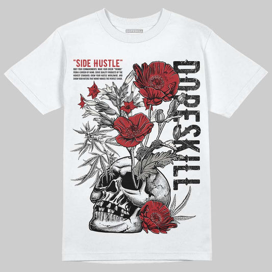 Nigel Sylvester x Jordan 1 Low OG “Nitro” DopeSkill T-Shirt Side Hustle Graphic Streetwear - White