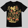 Quai 54 x Air Jordan 1 Retro Low OG Tour Yellow Black DopeSkill T-Shirt Real Y2K Players Graphic Streetwear - Black