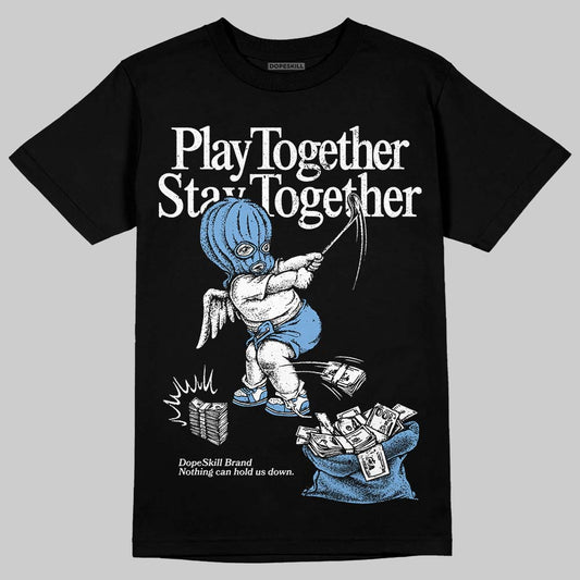 Jordan 12 Retro 'Melo' DopeSkill T-Shirt Play together, Stay together Graphic Streetwear - Black