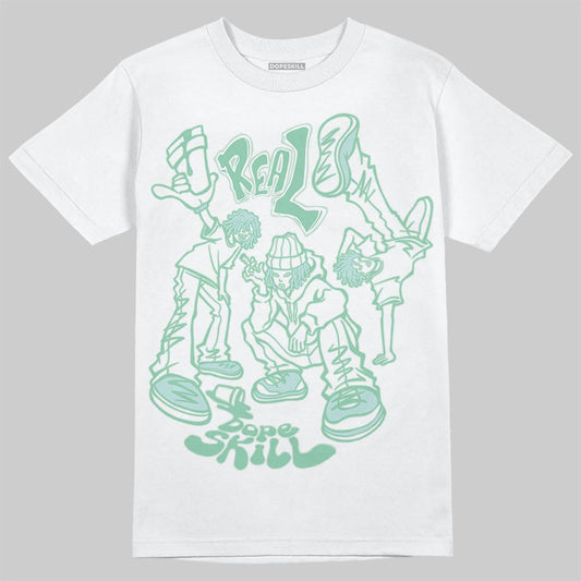SB Dunk Low Rodeo Tourmaline DopeSkill T-Shirt Real Y2K Players Graphic Streetwear - White
