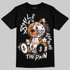 Jordan 14 Golf "US Open" DopeSkill T-Shirt Smile Through The Pain Graphic Streetwear - black