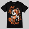Jordan 1 Retro High OG Shattered Backboard (2025) DopeSkill T-Shirt Smile Through The Pain Graphic Streetwear - black