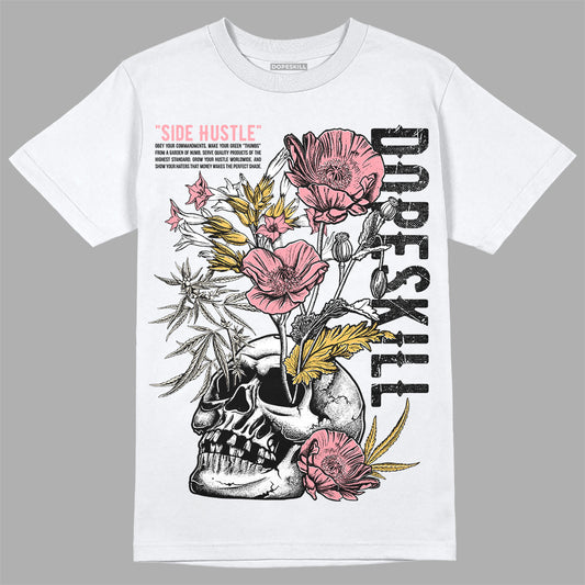 Jordan 3 GS “Red Stardust” DopeSkill T-Shirt Side Hustle Graphic Streetwear - White