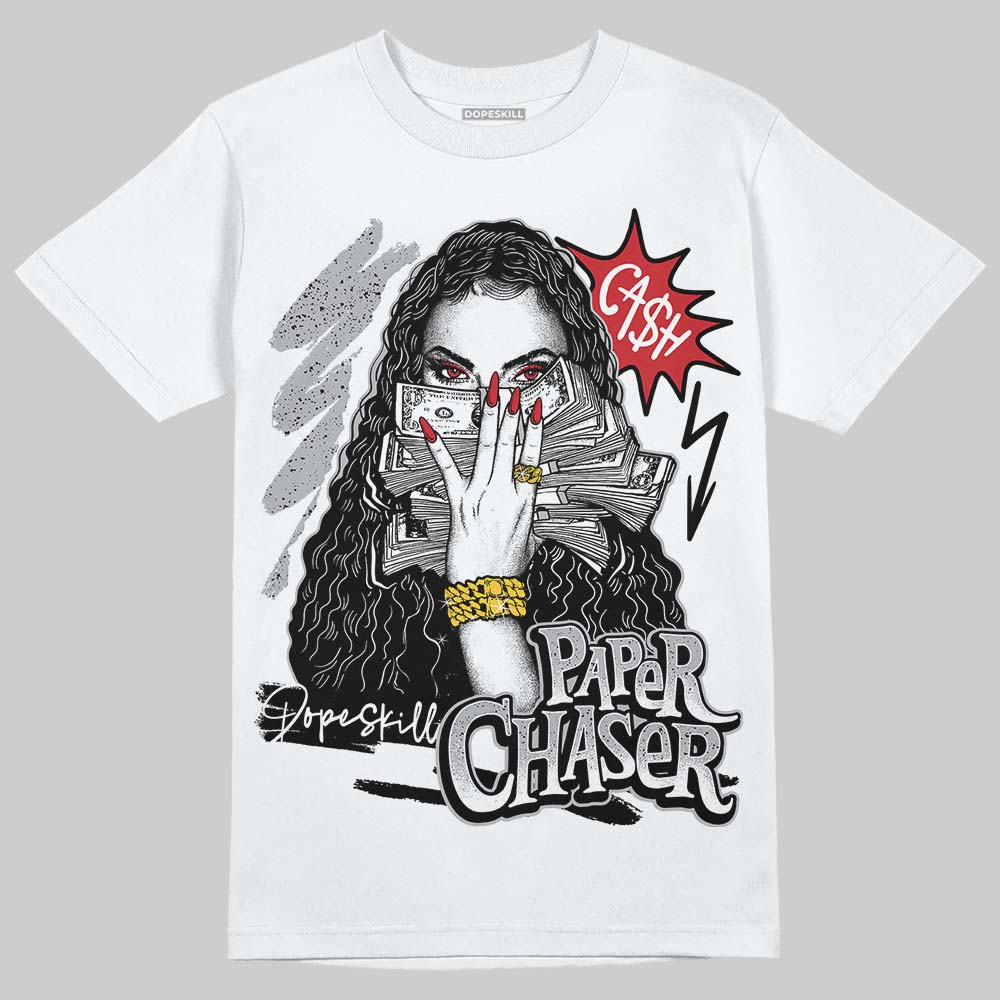 Jordan 4 OG “White Cement” DopeSkill T-Shirt NPC Graphic Streetwear - White