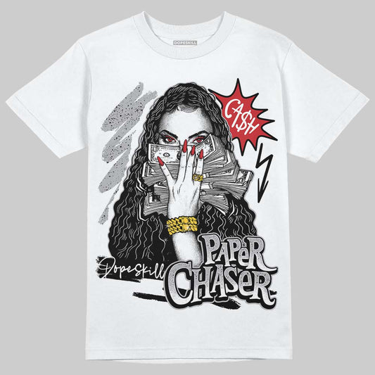 Jordan 4 OG “White Cement” DopeSkill T-Shirt NPC Graphic Streetwear - White