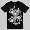 Jordan 10 OG “Steel” DopeSkill T-Shirt Smile Through The Pain Graphic Streetwear - Black