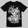 Air Foamposite One 'Triple White' DopeSkill T-Shirt Smile Through The Pain Graphic Streetwear - black