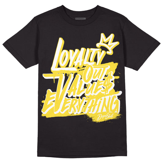 Jordan 11 Low 'Yellow Snakeskin' DopeSkill T-Shirt LOVE Graphic Streetwear - Black