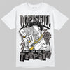 Jordan 4 Retro Cave Stone DopeSkill T-Shirt Sorry I've Been Trappin Graphic Streetwear - White