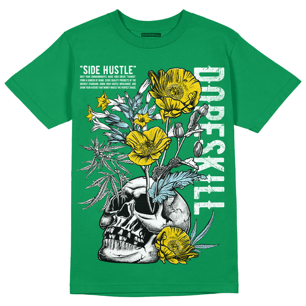 Jordan 5 “Lucky Green” DopeSkill Green T-shirt Side Hustle Graphic Streetwear