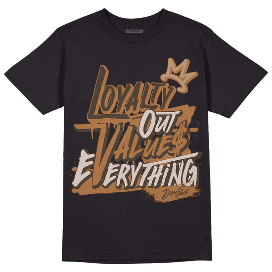 Jordan 3 Retro Palomino DopeSkill T-Shirt LOVE Graphic Streetwear - Black