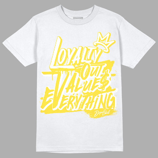  Jordan 11 Low 'Yellow Snakeskin' DopeSkill T-Shirt LOVE Graphic Streetwear - White