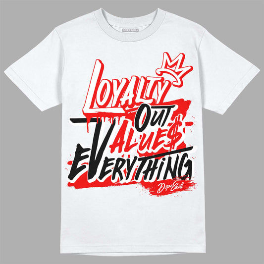 Jordan 12 “Cherry” DopeSkill T-Shirt LOVE Graphic Streetwear - White