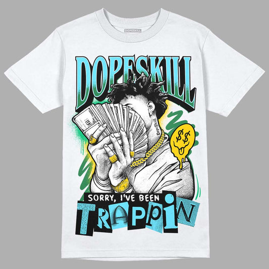 Dunk Low Ben & Jerry’s Chunky Dunky DopeSkill T-Shirt Sorry I've Been Trappin Graphic Streetwear - White