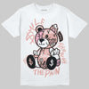 Jordan 1 Low OG “Rust Pink” DopeSkill T-Shirt Smile Through The Pain Graphic Streetwear - White
