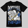 Jordan 1 Low Travis Scott x Fragment DopeSkill T-Shirt Sorry I've Been Trappin Graphic Streetwear - Black