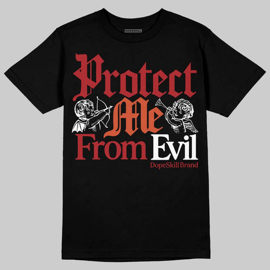 Nigel Sylvester x Air Jordan 4 ‘Brick by Brick’ DopeSkill T-Shirt Protect Me From Evil Graphic Streetwear - Black