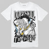 Jordan 10 OG “Steel” DopeSkill T-Shirt Sorry I've Been Trappin Graphic Streetwear - White