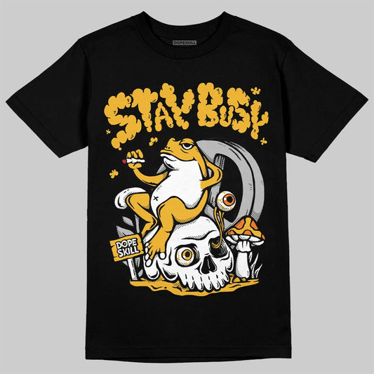 Jordan 5 'Tokyo' DopeSkill T-Shirt Stay Busy Graphic Streetwear - Black