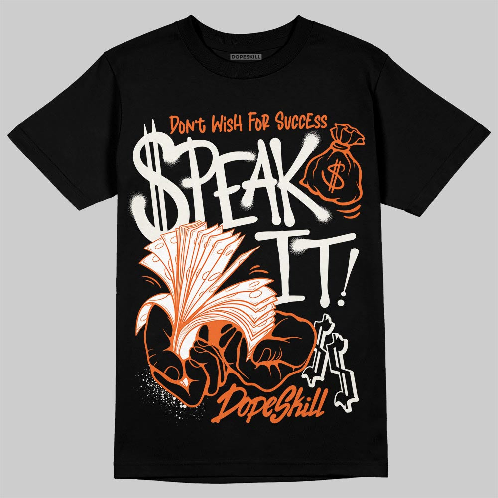 Jordan 1 Retro High OG Shattered Backboard (2025) DopeSkill T-Shirt Speak It Graphic Streetwear - black