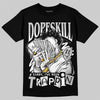 Air Foamposite One 'Triple White' DopeSkill T-Shirt Sorry I've Been Trappin Graphic Streetwear - black