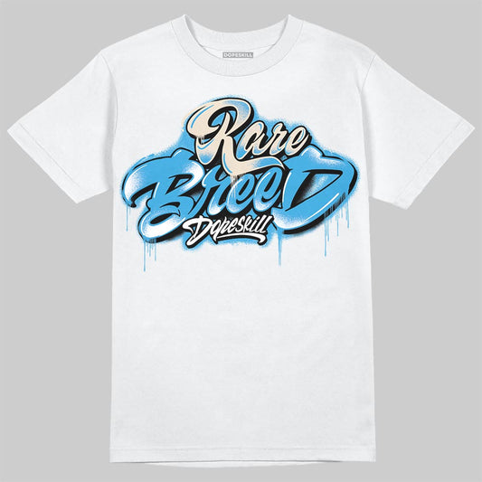 Jordan 1 High OG “UNC” Reimagined DopeSkill T-Shirt Rare Breed Type Graphic Streetwear - White