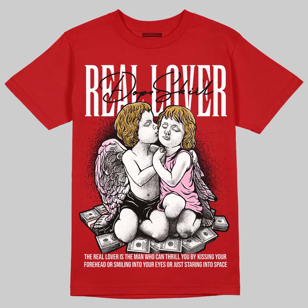 Nigel Sylvester x Air Jordan 4 ‘Brick by Brick’ DopeSkill T-Shirt Real Lover Graphic Streetwear - Red