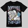 Jordan 3 GS “Cobalt Bliss” DopeSkill T-Shirt Sorry I've Been Trappin Graphic Streetwear - Black