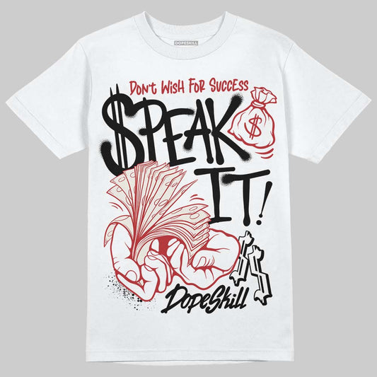 Nigel Sylvester x Jordan 1 Low OG “Nitro” DopeSkill T-Shirt Speak It Graphic Streetwear - White