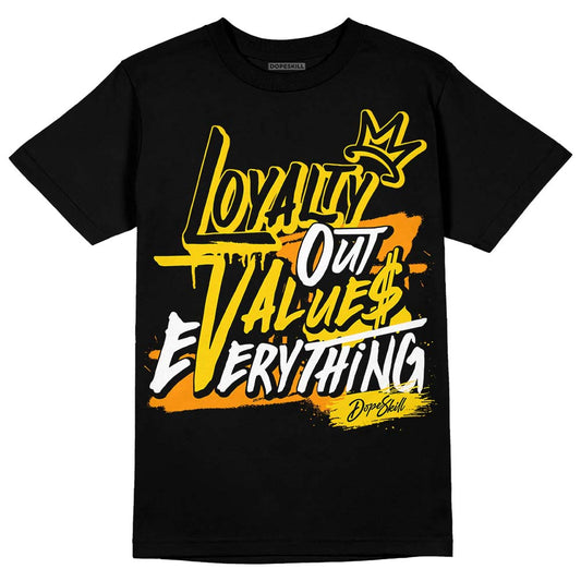 Jordan 6 “Yellow Ochre” DopeSkill T-Shirt LOVE Graphic Streetwear - Black
