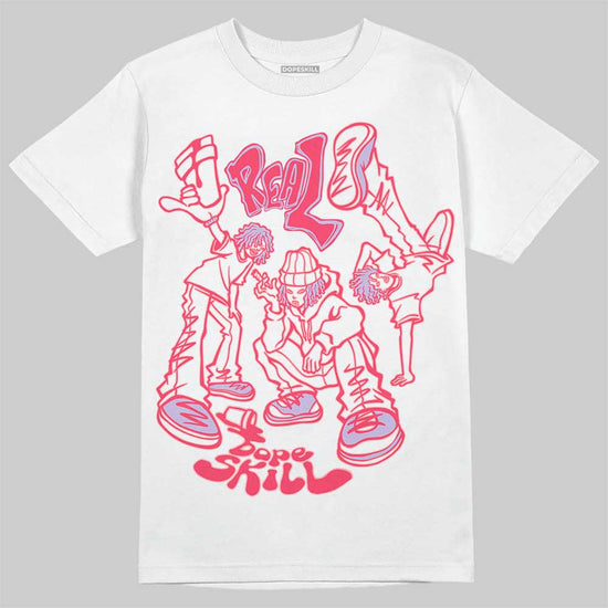 Jordan 5 Low “Peanut Butter Jelly” DopeSkill T-Shirt Real Y2K Players Graphic Streetwear - White