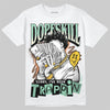 SB Dunk Low Rodeo Tourmaline DopeSkill T-Shirt Sorry I've Been Trappin Graphic Streetwear - White
