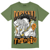 Jordan 5 "Olive" DopeSkill Olive T-shirt Sorry I've Been Trappin Graphic Streetwear