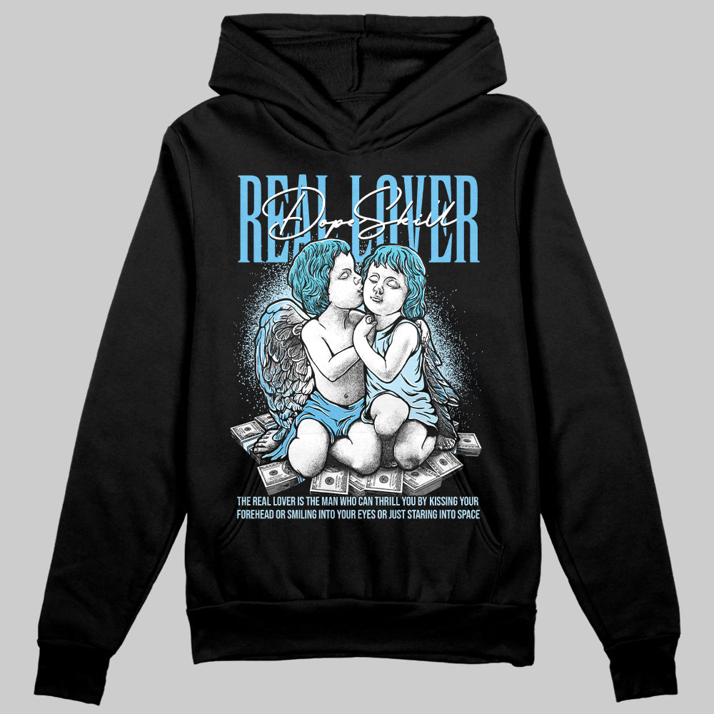 Jordan 11 Retro Legend Blue DopeSkill Hoodie Sweatshirt Real Lover Graphic Streetwear - Black