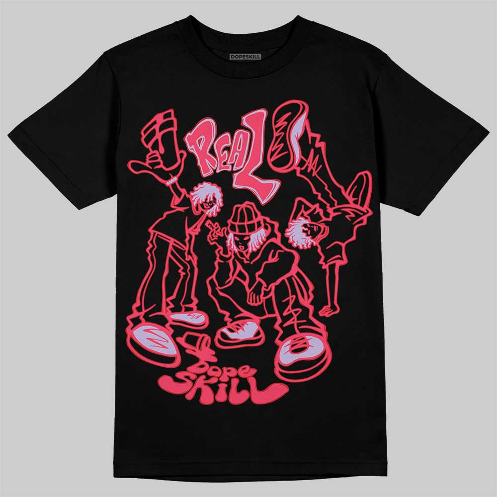 Jordan 5 Low “Peanut Butter Jelly” DopeSkill T-Shirt Real Y2K Players Graphic Streetwear - Black
