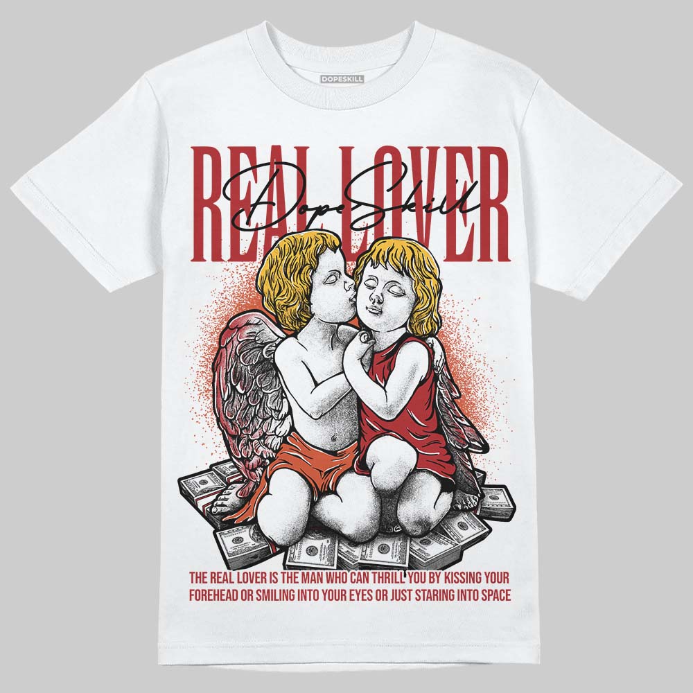 Nigel Sylvester x Air Jordan 4 ‘Brick by Brick’ DopeSkill T-Shirt Real Lover Graphic Streetwear - White